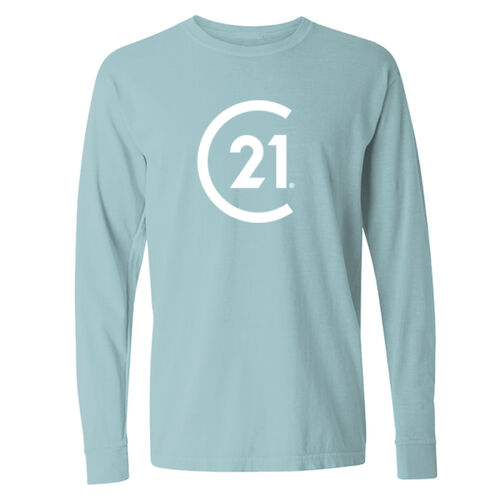 Garment-Dyed Heavyweight Long Sleeve T-Shirt Thumbnail